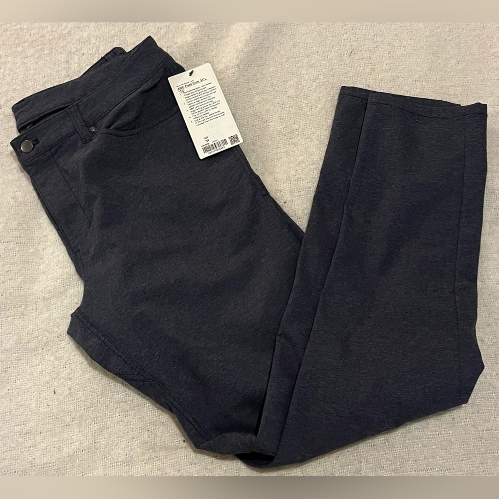Lululemon ABC pant slim 34”